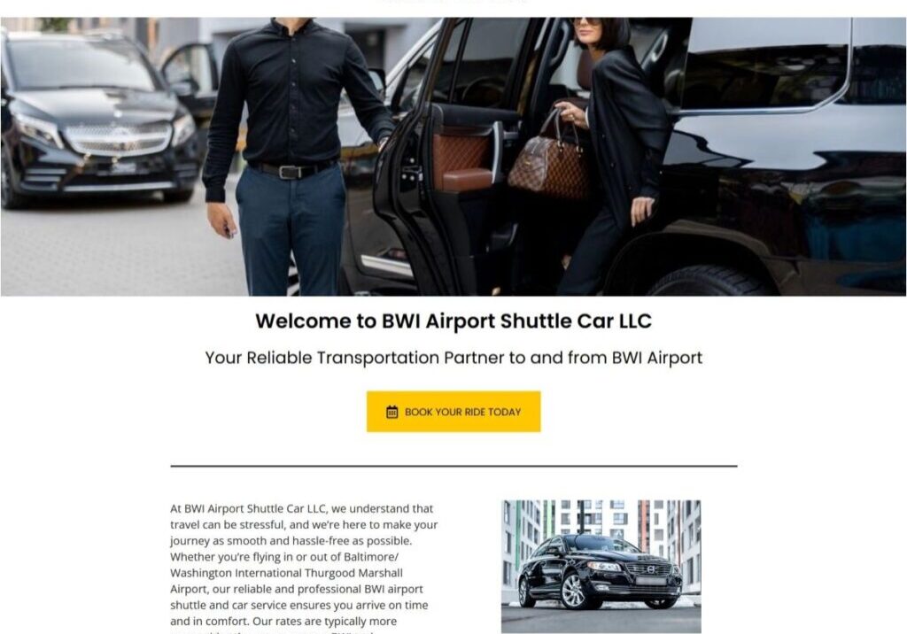 BWIAirportShuttleCar