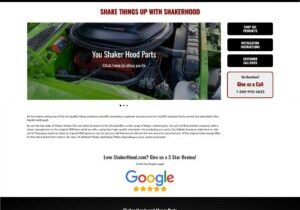 ShakerHoodMoparPartEcommerceWebDesign